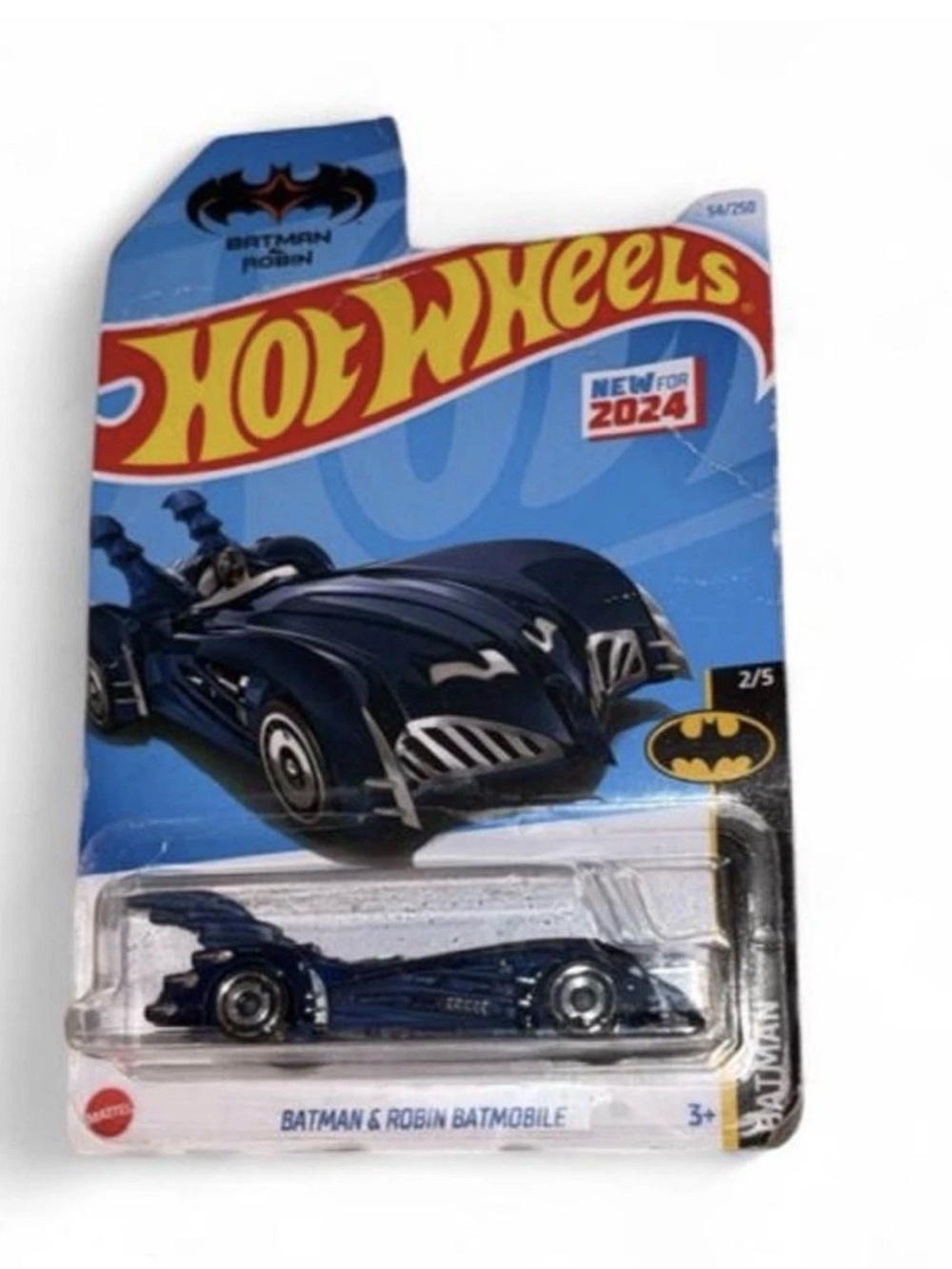 Hot Wheels Batman & Robin Batmobile - Dark Blue